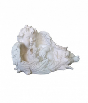 Скульптура Ангел с зайцем 260*450*260
