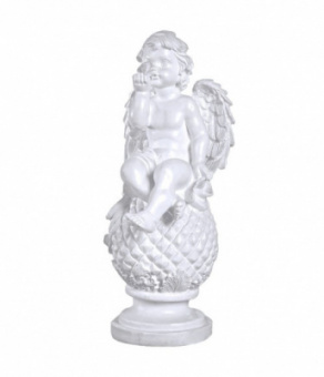 Скульптура Ангел на кокосе 600*350*350